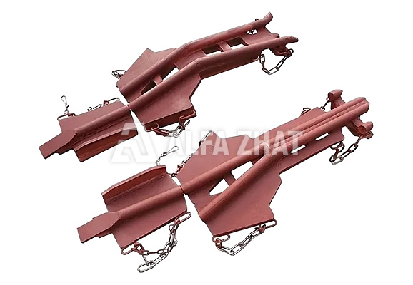 Schuhrändelung Universaltyp «Fisch» Stahl geschweißt Projekt 512SS