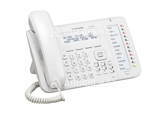 IP-телефон Panasonic KX-NT553 белый
