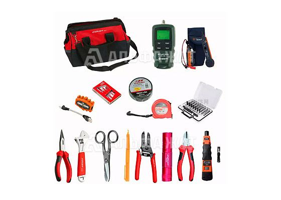 Набор инструментов для обслуживания линий связи и Ethernet SK-45