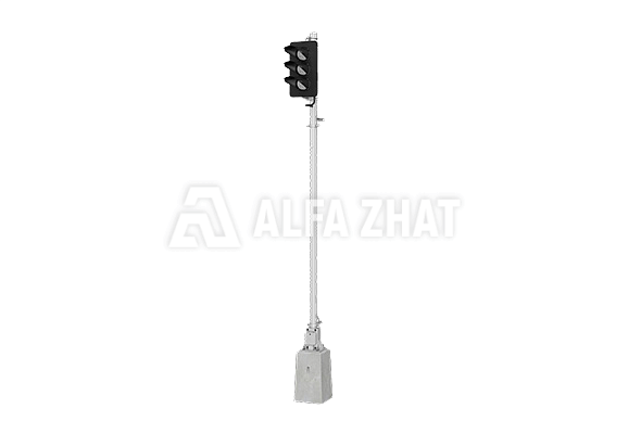 3-units LED high colour light signal 17777-00-00-01 TU32 СSHCH 2141-2009