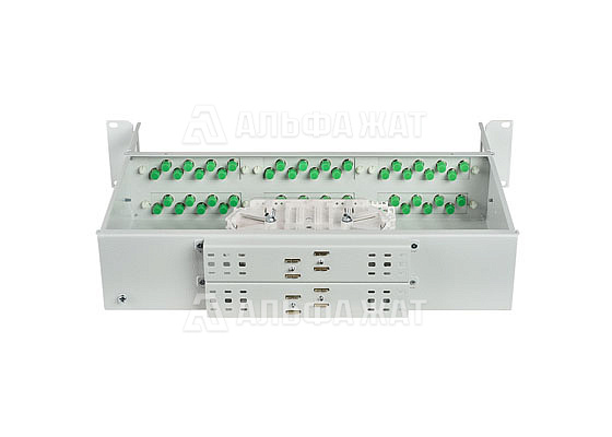 Кросс оптический ШКОС-С-2U/4-48-FC/48-FC/D/APC/48-FC/APC