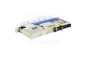 Кросс оптический поворотный ШКОС-2ФП-1U/2-48SC-48SC/SM-48SC/UPS