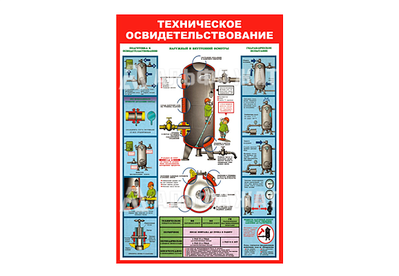 Стенд информационный «Техническое освидетельствование»