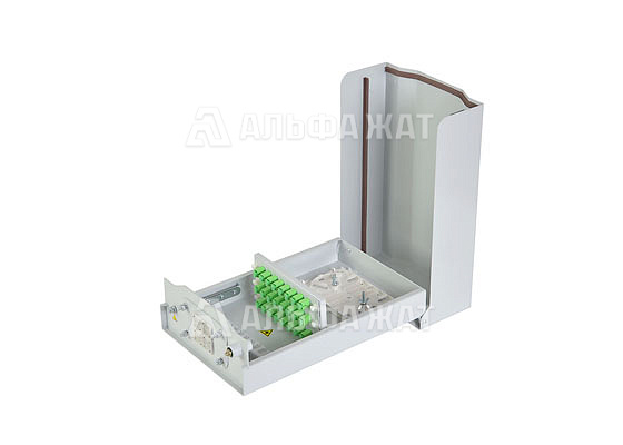 Кросс оптический УКС-ОВ-24SC на круглой трубостойке