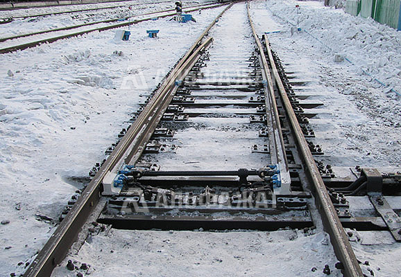 Универсальная стрелочная гарнитура с повышенной износостойкостью соединений 