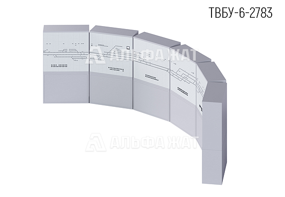 Табло выносное блочное унифицированное ТВБУ-6-2783