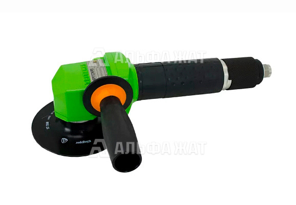 Угловая пневматическая шлифмашинка полировщик Spitznas (рычажный) 1 кВт