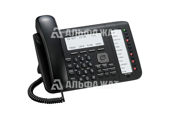 Системный IP-телефон Panasonic KX-NT556 черный