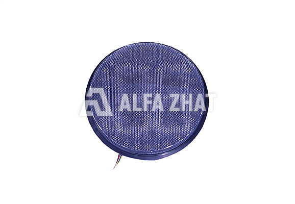 Қызыл және жасыл түстің санағы бар 300 мм жарықтық блогы