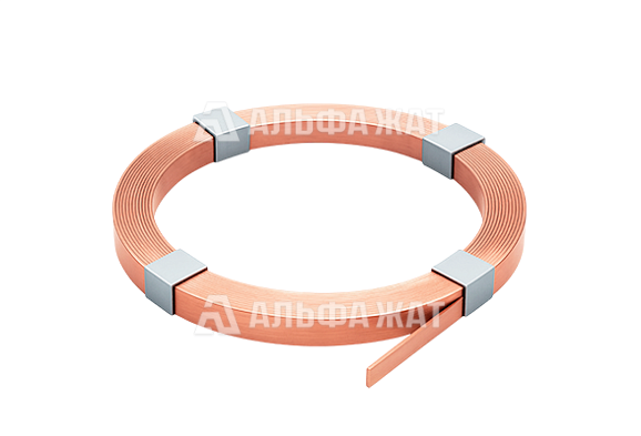 Полоса медная 30х4 мм 20 м