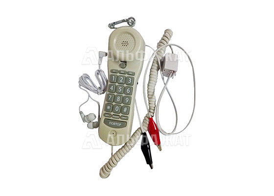 Монтерская трубка Акватель 320 МТ-1 (импульсный/тональный) с гарнитурой