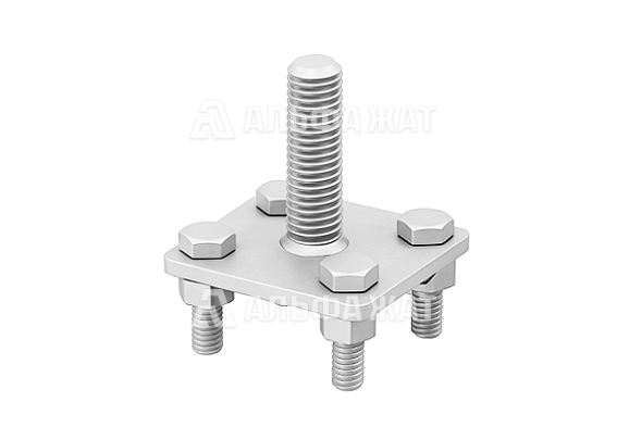 Соединитель проводника для молниеприемника