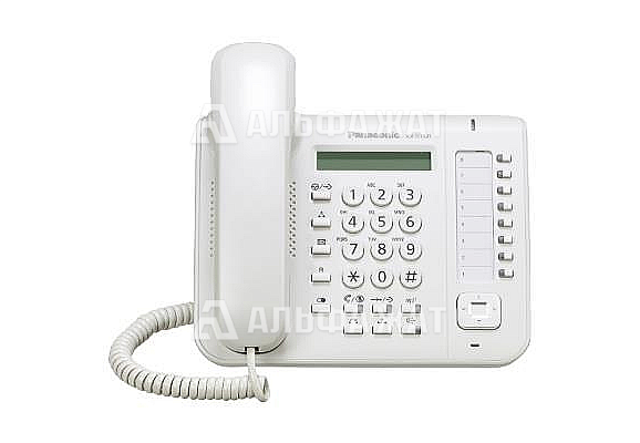 Системный IP-телефон Panasonic KX-NT551 белый