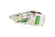 Кросс оптический поворотный ШКОС-2ФП-1U/2-48SC-48SC/APS-48SC/APS