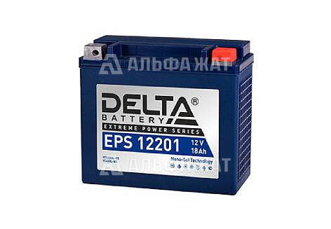 Стартерный аккумулятор Delta EPS 12201