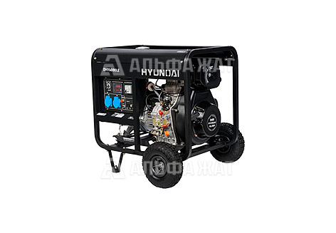 Дизельный генератор Hyundai DHY 6000LE