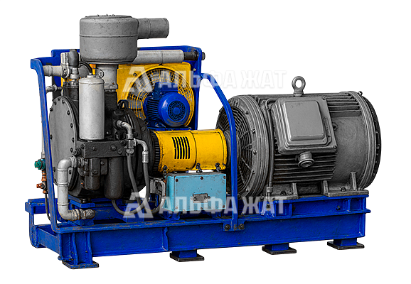 Агрегат компрессорный винтовой на раме с подрамником АКВ 4,4/1 П У2-03
