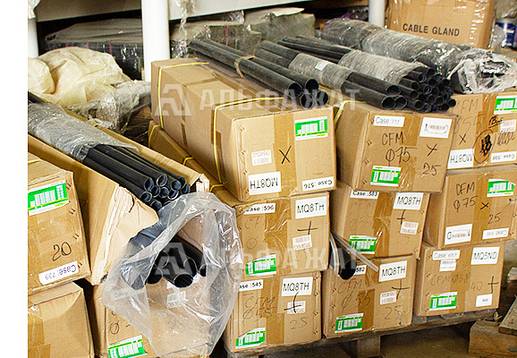 Трубка термоусаживаемая с клеевым внутренним слоем Raychman CFM 75/22