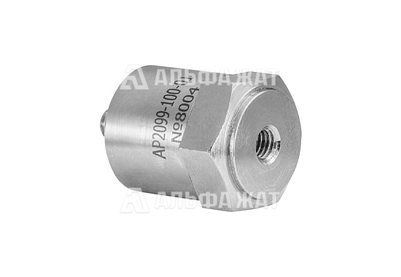 Вибропреобразователь ускорения высокочувствительный с выходом по напряжению однокомпонентный AP2099-1000