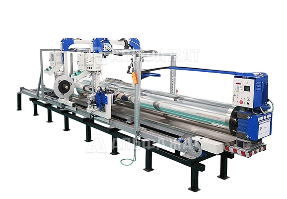 Линия производства длинномерных лент-подложек для высокотемпературных сверхпроводников СНПЛ-40-4000