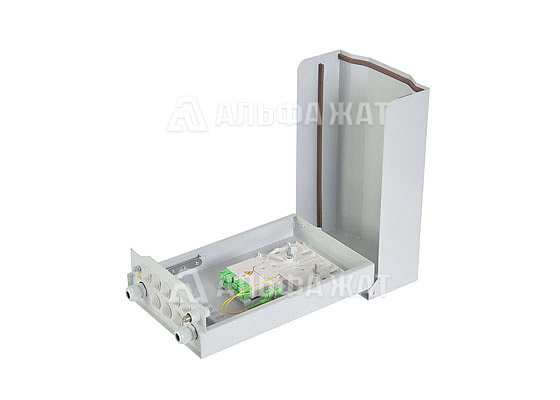 Кросс оптический УКС-ОВ-GPON на столб под шпильки