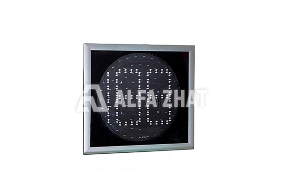 Zeit-Countdown-Tafel 300 mm (Massivgehäuse)