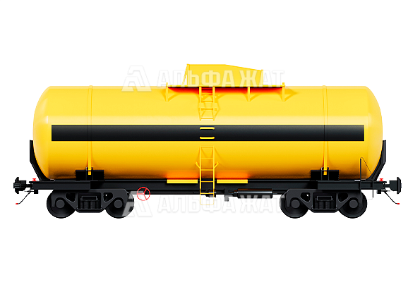 Вагон-цистерна для перевозки метанола 15-1264