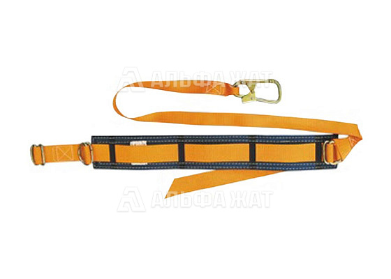 Пояс монтерский УП-01, строп А (фал), два карабина