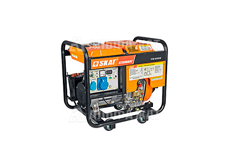 Дизельный генератор СКАТ УГД-6000E