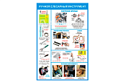 Стенд информационный «Ручной слесарный инструмент»