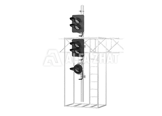 4-units LED suspended signal 17974-00-00 with a calling on signal