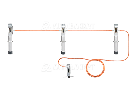 Заземление переносное для распределительных устройств ПЗРУ-1Д