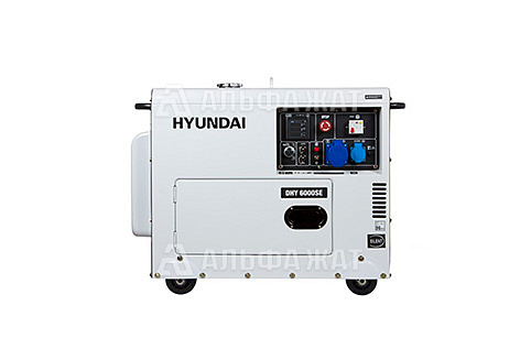 Дизельный генератор Hyundai DHY 6000SE