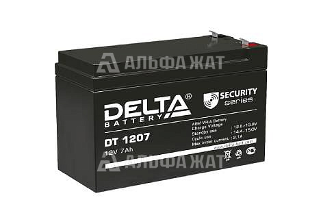 Свинцово-кислотный аккумулятор Delta DT 1207