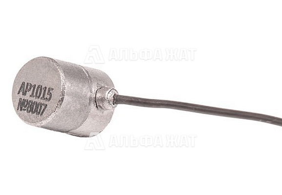 Вибропреобразователь ускорения миниатюрный с зарядовым выходом однокомпонентный AP1015