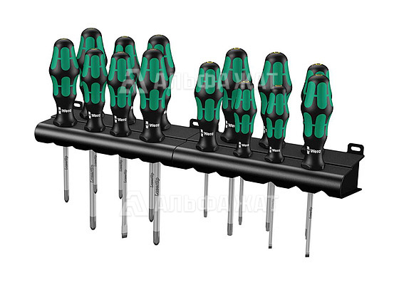 Набор отверток с двумя подставками, 14 предметов