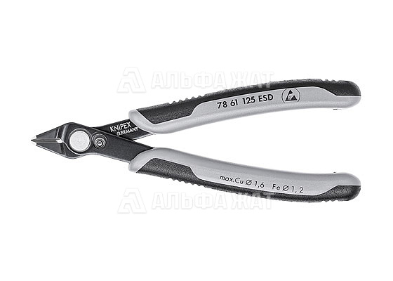 Бокорезы прецизионные ESD, для реза оптоволокна, 125 мм, 2-компонентные антистатические ручки