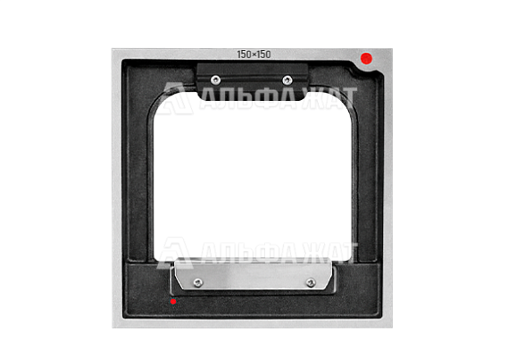 Уровень рамный 150х150 мм с ценой деления 0,05 мм/м