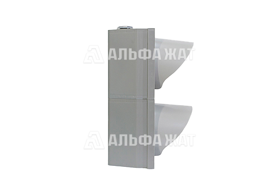 Светофор Т.8 для автомоек и внутренних территорий предприятий (объемный корпус)