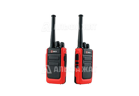 Комплект раций СОЮЗ B1х2 RED (2 штуки)