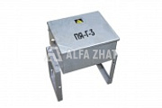 Sealed galvanized track boxes PYa-G-3