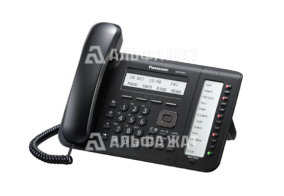 IP-телефон Panasonic KX-NT553 черный