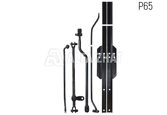 Switch fastener 17361-00-00 with VZ-7 TS 32 TsSh 2043-98 R65 1/11 for high-speed roads with an external contactor