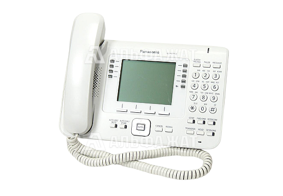 Системный IP-телефон Panasonic KX-NT560 белый