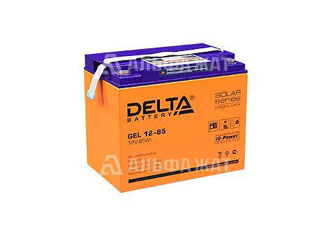Свинцово-кислотный аккумулятор Delta GEL 12-85