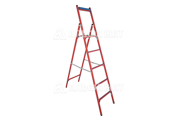 Стремянка стеклопластиковая с симметричной опорой исполнение «Стандарт» ССД-1,8