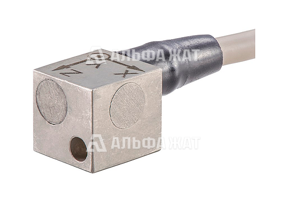 Вибропреобразователь ускорения подводный с зарядовым выходом трехкомпонентный AP1079