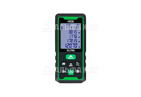 Лазерный дальномер RGK DL70G с поверкой