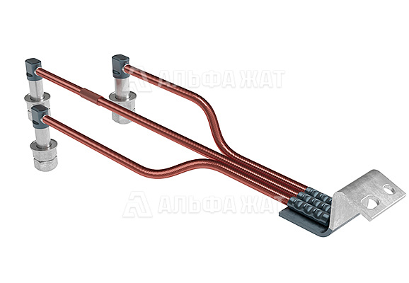 Перемычка дроссельная биметаллическая трехпроводная ДБЭВ-120х3-4400