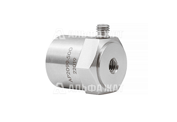 Вибропреобразователь ускорения высокочувствительный с выходом по напряжению однокомпонентный AP2099-500